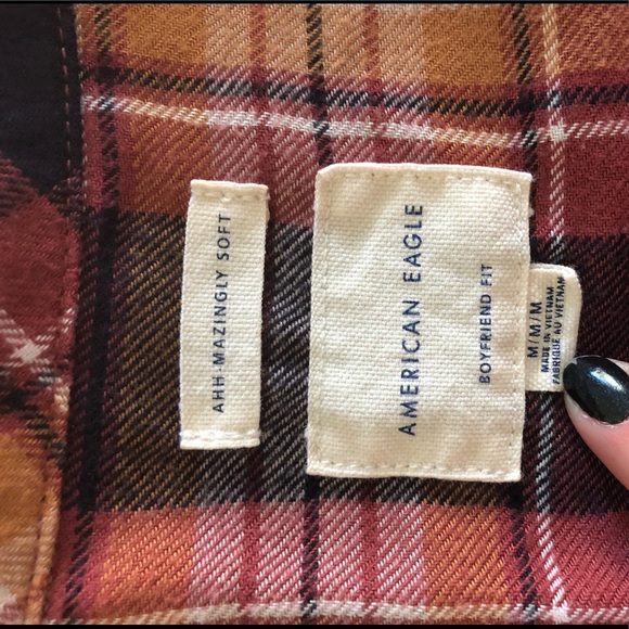 American Eagle Plaid Shirt - Picture 3 of 3